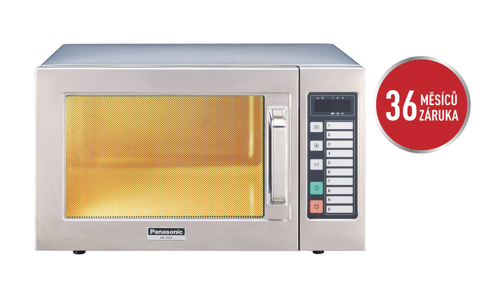 MIKROVLNNÁ TROUBA PANASONIC NE-1037 EBG  - DIGITÁL