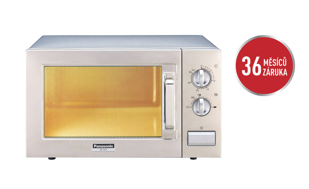 MIKROVLNNÁ TROUBA PANASONIC NE-1027 EBG  - MANUÁL